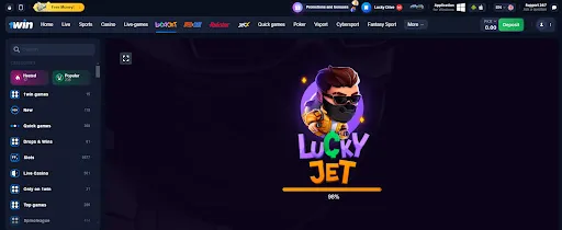 1win lucky jet India